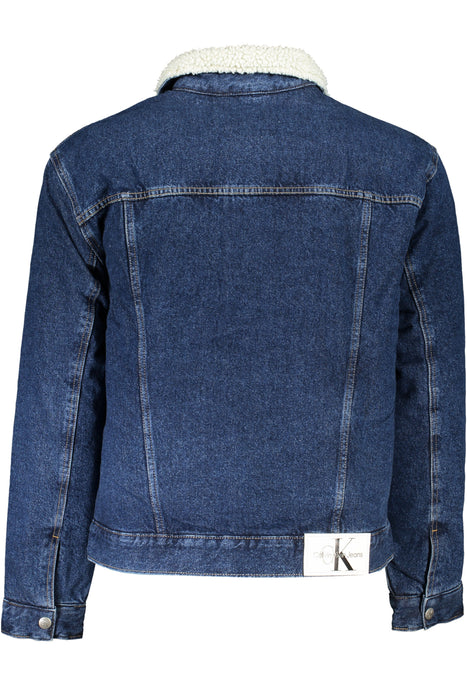 Calvin Klein Mens Blue Denim Jacket