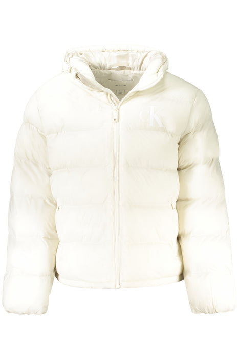 Calvin Klein Mens White Jacket