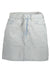 Calvin Klein Womens Light Blue Short Skirt