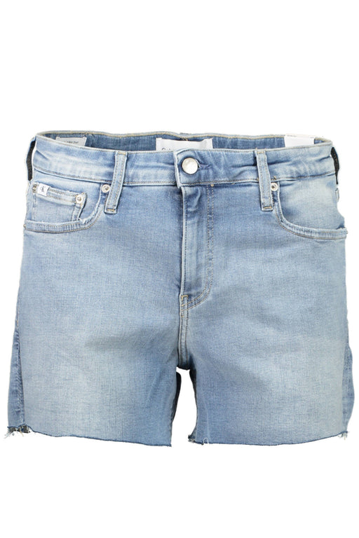 Calvin Klein Jeans Short Woman Light Blue