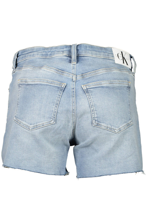 Calvin Klein Jeans Short Woman Light Blue