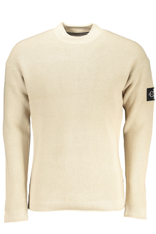Calvin Klein Mens Beige Sweater