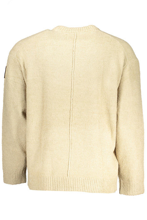 Calvin Klein Mens Beige Sweater
