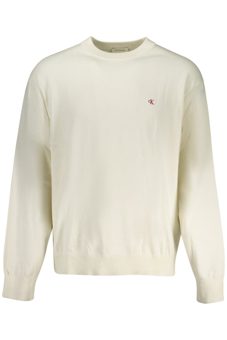 Calvin Klein Mens White Sweater