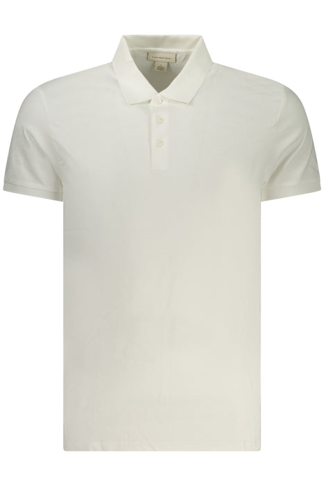 Calvin Klein Mens Short-Sleeve Polo Shirt White