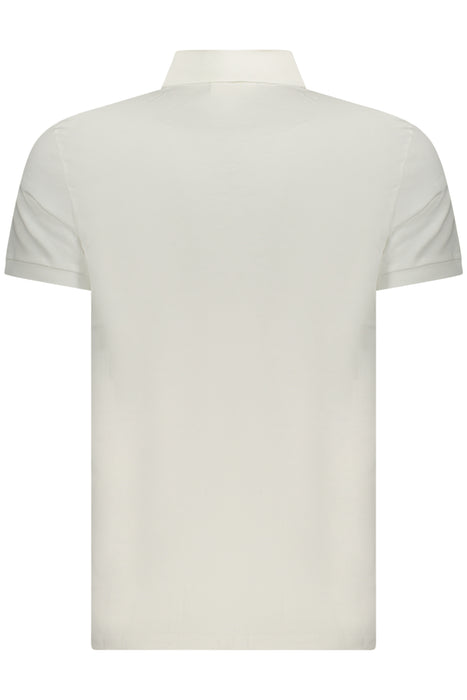 Calvin Klein Mens Short-Sleeve Polo Shirt White