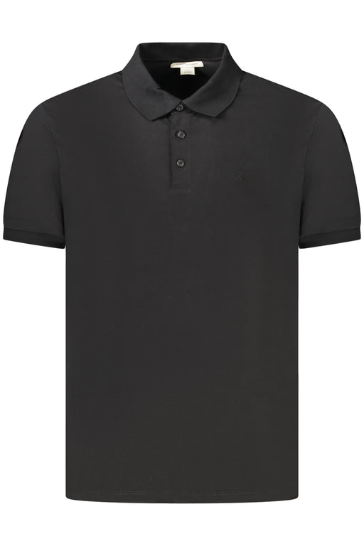 Calvin Klein Mens Short Sleeve Polo Black