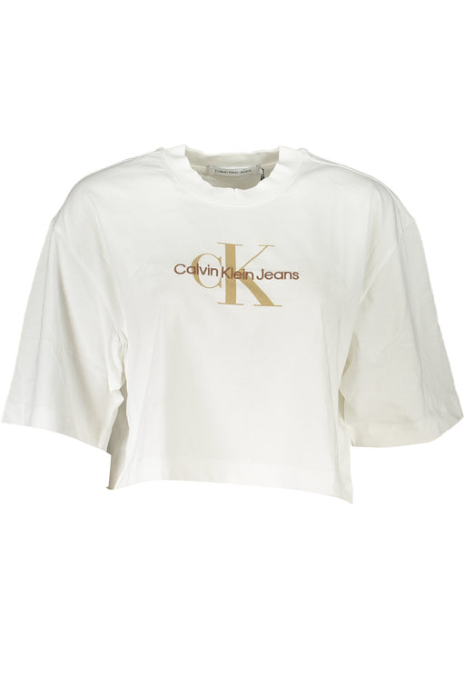 Calvin Klein Womens Short Sleeve T-Shirt White