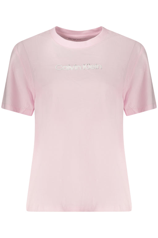 Calvin Klein Womens Short-Sleeve T-Shirt Pink