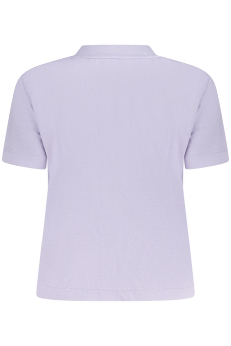 Calvin Klein Womens Short Sleeve T-Shirt Purple