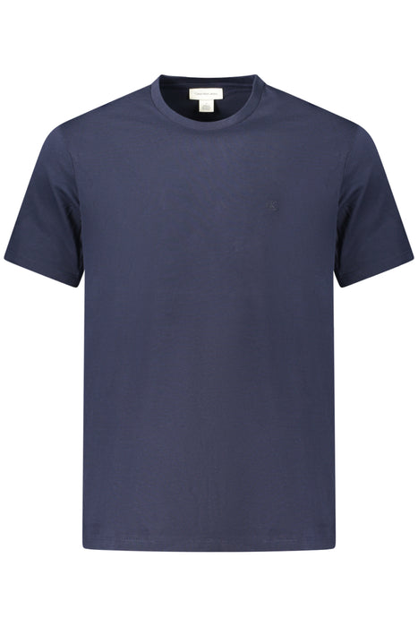 Calvin Klein Mens Short Sleeve T-Shirt Blue