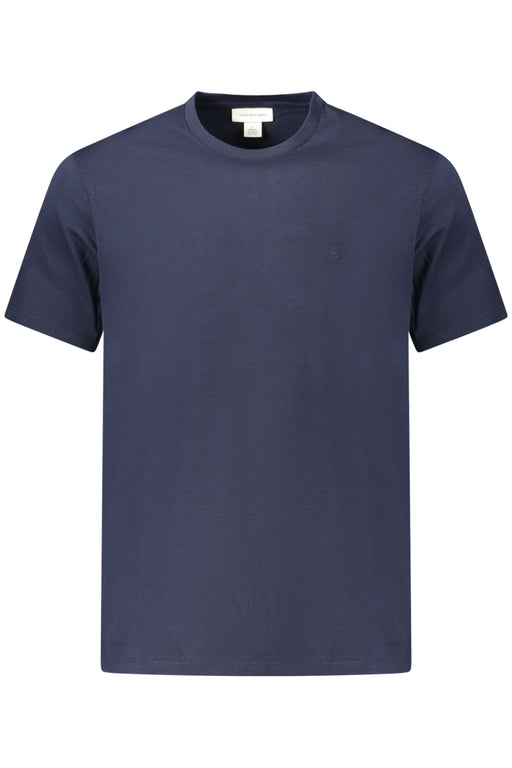Calvin Klein Mens Short Sleeve T-Shirt Blue