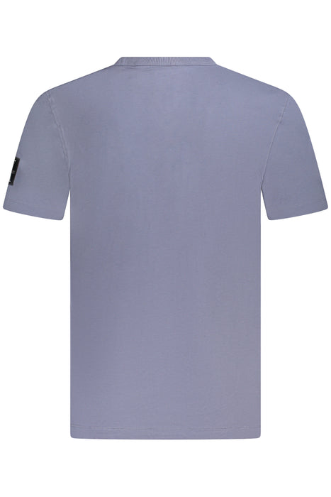 Calvin Klein Mens Short Sleeve T-Shirt Blue
