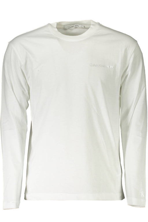 Calvin Klein White Mens Long Sleeved T-Shirt