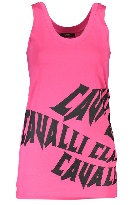 Cavalli Class Womens Pink Tank Top