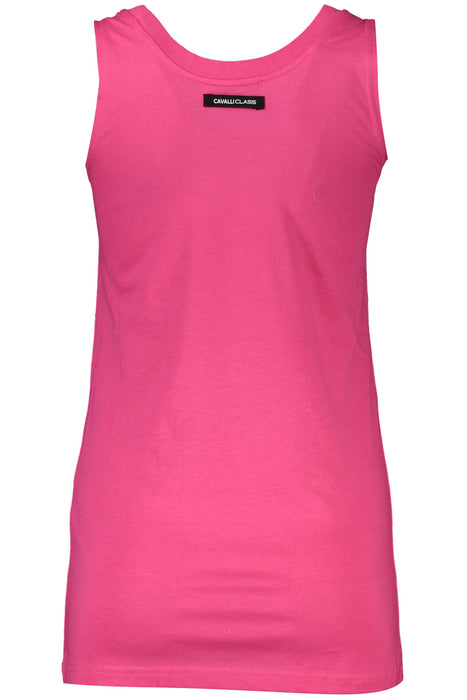 Cavalli Class Womens Pink Tank Top