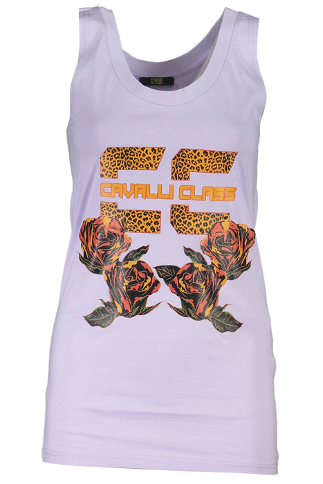 Cavalli Class Womens Purple Tank Top