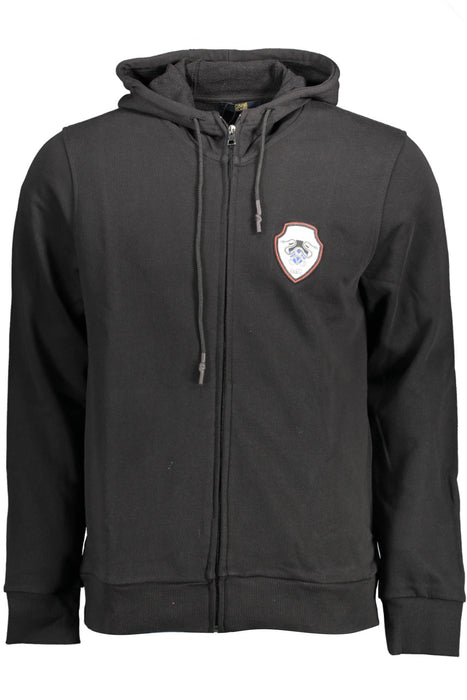 Cavalli Class Mens Zip-Up Sweatshirt Black