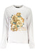 Cavalli Class Womens White Sweatshirt Without Zip