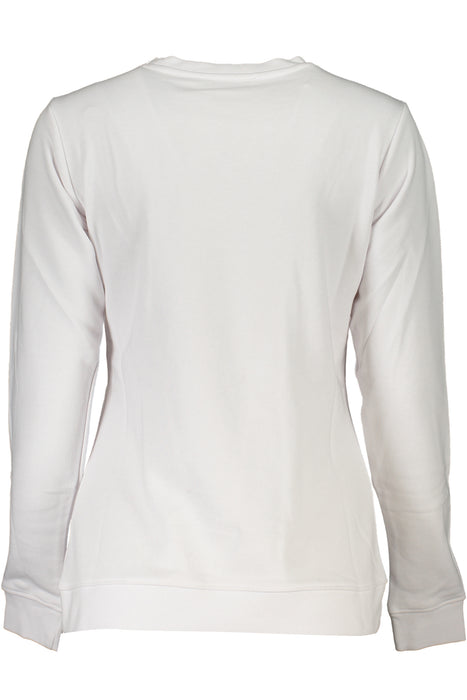Cavalli Class Womens White Sweatshirt Without Zip