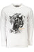 Cavalli Class Mens White Zipless Sweatshirt