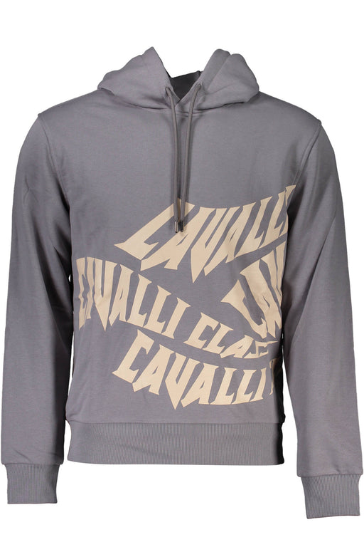 Cavalli Class Sweatshirt Without Zip For Man Gray
