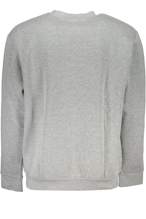Cavalli Class Mens Gray Zipless Sweatshirt