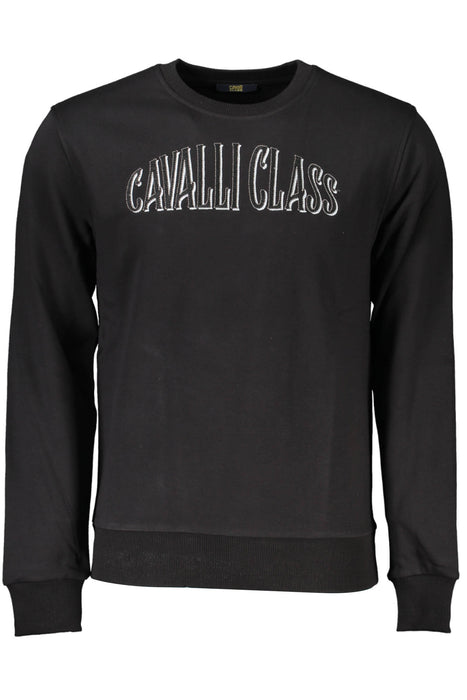 Cavalli Class Sweatshirt Without Zip Black Man