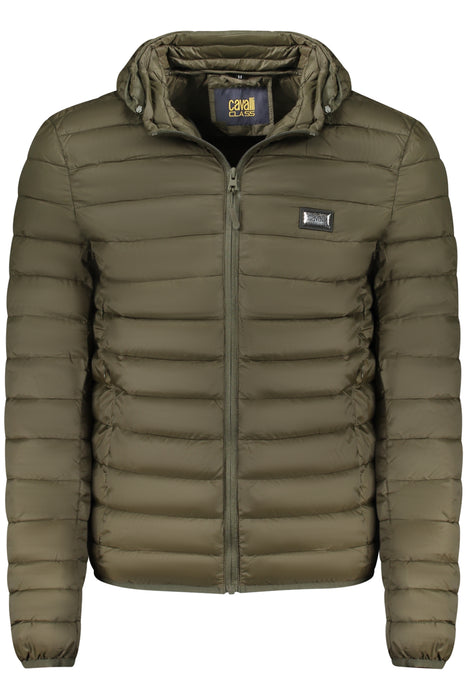 Cavalli Class Mens Green Jacket