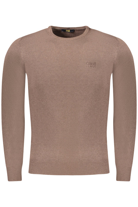 Cavalli Class Mens Brown Sweater