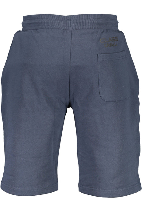 Cavalli Class Mens Blue Short Trousers