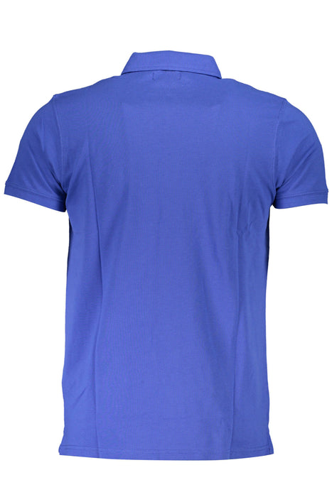 Cavalli Class Polo Short Sleeve Man Blue
