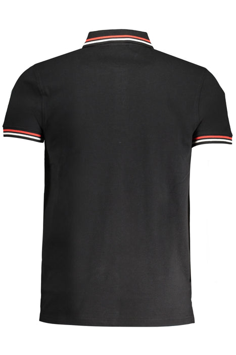 Cavalli Class Mens Short Sleeved Polo Shirt Black