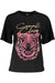 Cavalli Class Short Sleeve T-Shirt Women Black
