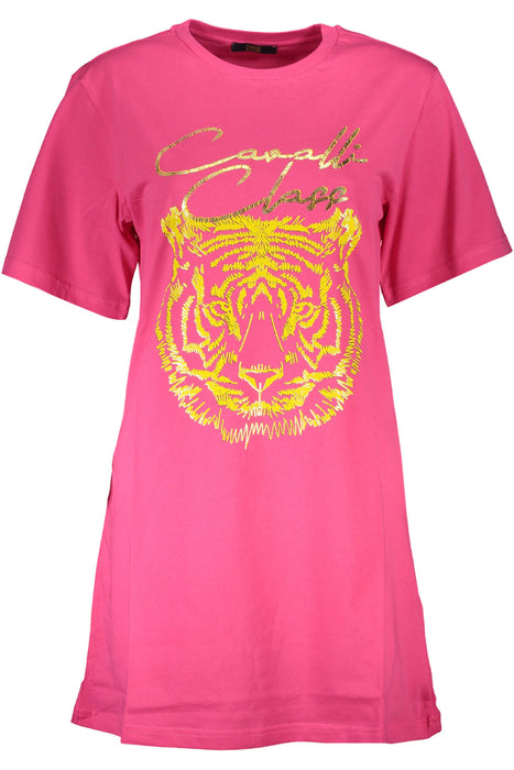 Cavalli Class T-Shirt Short Sleeves Women Pink