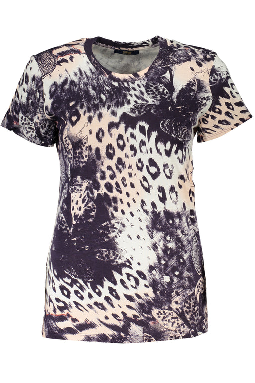 Cavalli Class Womens Short Sleeve T-Shirt Pink