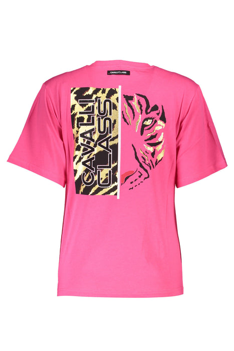 Cavalli Class T-Shirt Short Sleeves Women Pink