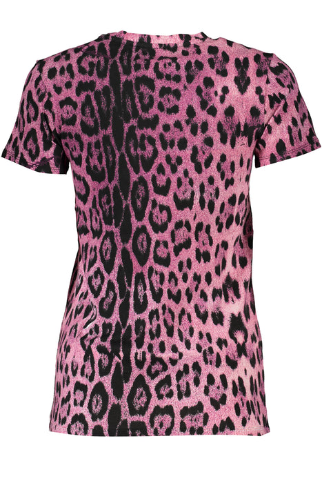 Cavalli Class Womens Short Sleeve T-Shirt Pink