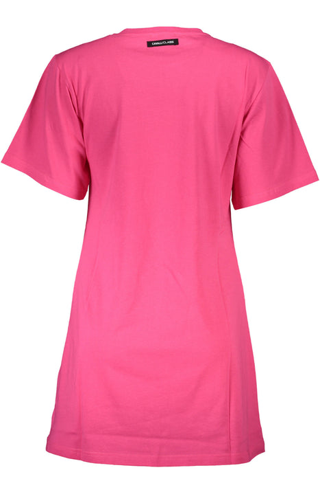 Cavalli Class T-Shirt Short Sleeves Women Pink