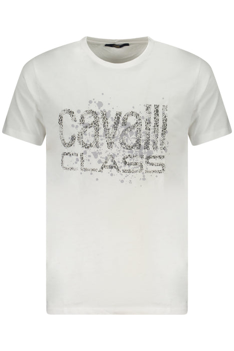 Cavalli Class Short Sleeve T-Shirt Men White