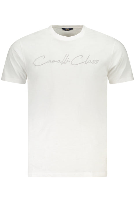 Cavalli Class Short Sleeve T-Shirt Men White