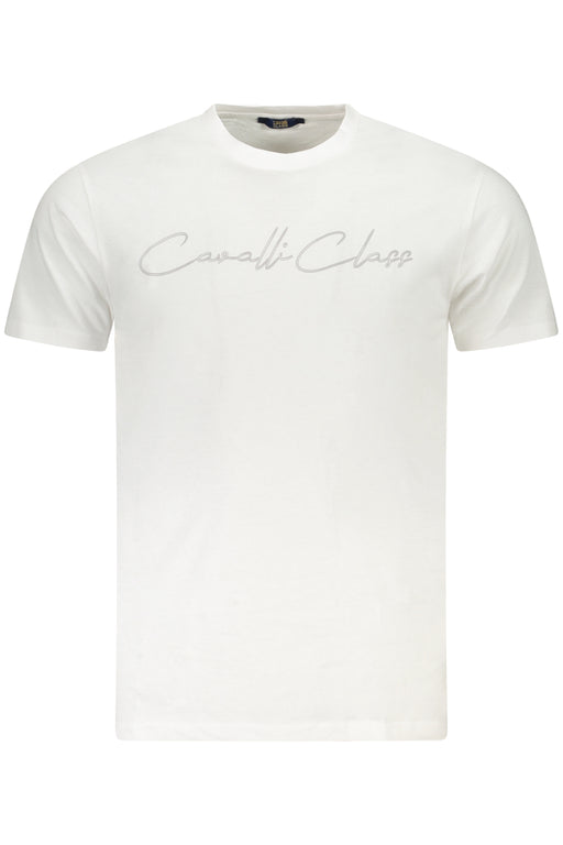 Cavalli Class Short Sleeve T-Shirt Men White