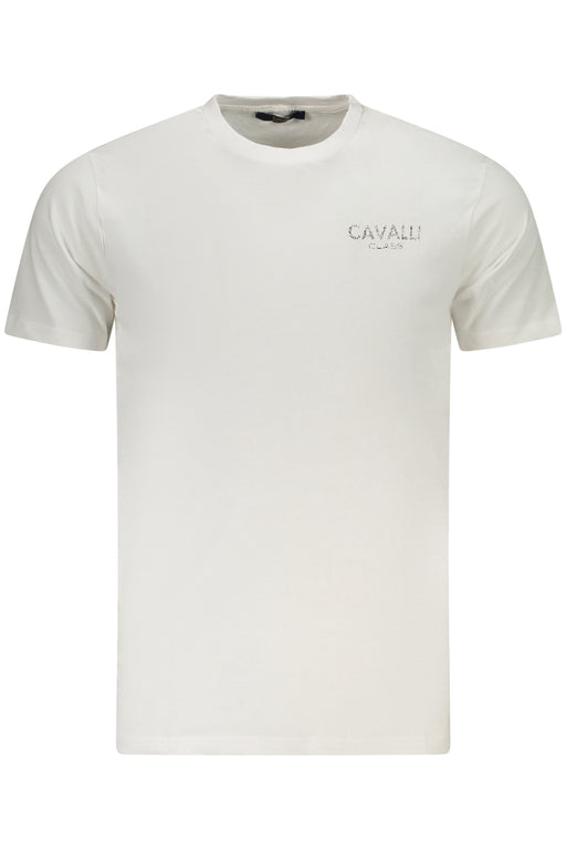 Cavalli Class Short Sleeve T-Shirt Men White