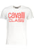 Cavalli Class Mens Short Sleeved T-Shirt White