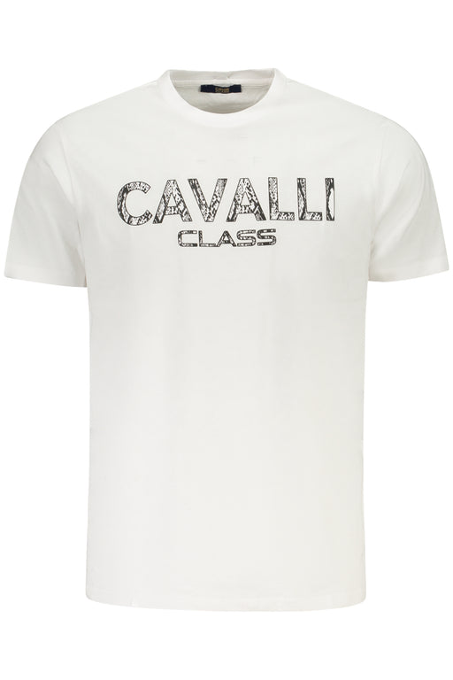 Cavalli Class Short Sleeve T-Shirt Men White