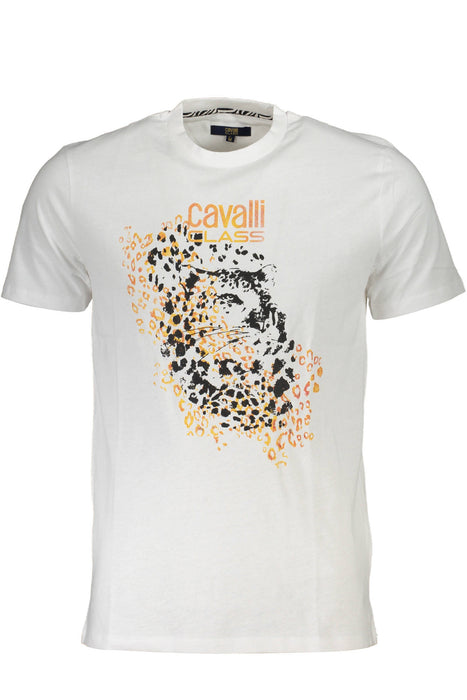 Cavalli Class Mens Short Sleeved T-Shirt White