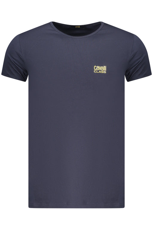 Cavalli Class Mens Short-Sleeve T-Shirt Blue