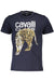 Cavalli Class Short Sleeve T-Shirt Men Blue