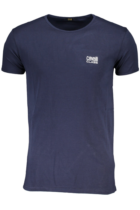 Cavalli Class Mens Short Sleeved T-Shirt Blue