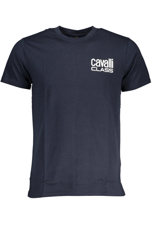 Cavalli Class Mens Short Sleeved T-Shirt Blue